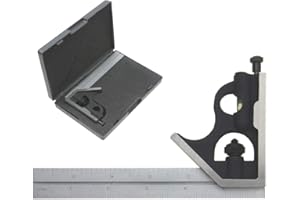iGaging Combination Square Premium 2-Piece 6" 4R