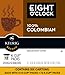 Eight O'Clock Coffee Colombian Peaks, Keurig Single Serve K-Cup Pods, Medium Roast, 12 count, pack of 6