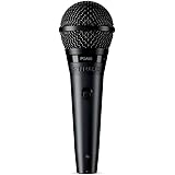 Shure PGA58 Dynamic Microphone - Handheld Mic for Vocals with Cardioid Pick-up Pattern, Discrete On/Off Switch, Stand Adapter