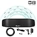 ANTOP ANTENNA Amplified Radio Antenna,50 Miles Indoor AM/FM Antenna for Stereo Radio Audio Signals with 6ft Coaxial Cable