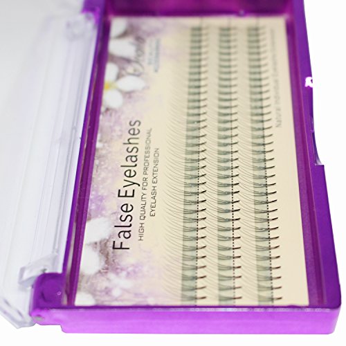 Scala Thickness 0.1mm C Curl 3 Root 105PCS Individual Lashes Black False Eyelash Natural Long Cluster Extension Makeup Beauty Health Makeup Fake Eyelashes (11mm) - Thumbnail 6