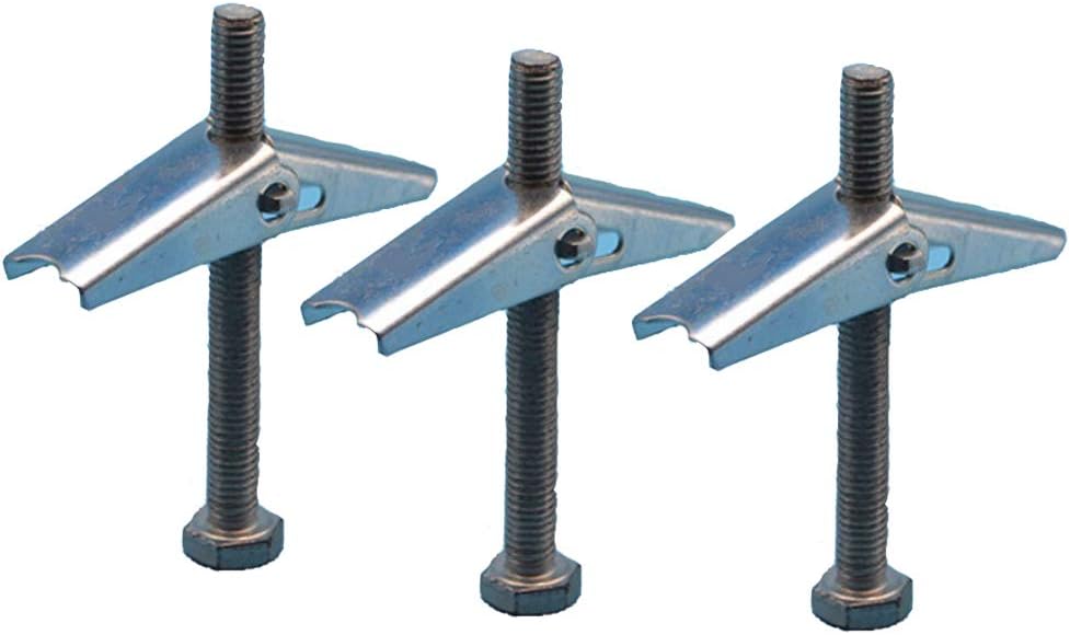 Steel Expansion Sleeve With Phillips Screws Aircraft Expansion Bolt Aircraft Anchor Gypsum Board Hollow Wall Hollow Brick Expansion Screw Fixing Setting Tool Set- (26 Sets)