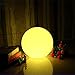 SUNWIND Solar Ball Lights Outdoor Color Changing LED Floating Pool Lights Waterproof Globe Lamps with Remote Control for Garden Pool Patio Party Decoration (8-Inch Ball)