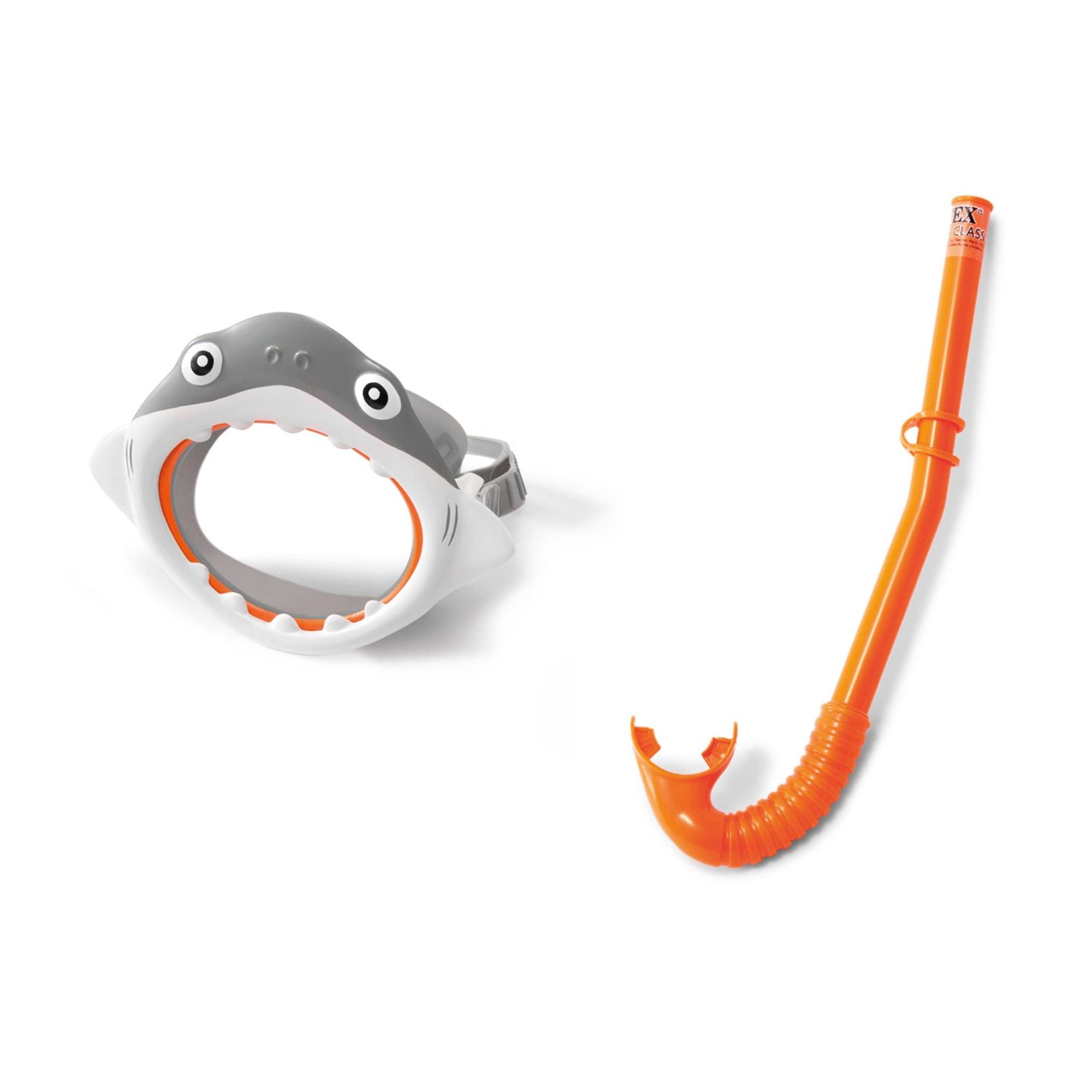 Intex 1 55944 Shark Fun Set, Grey, Orange, White, One Size