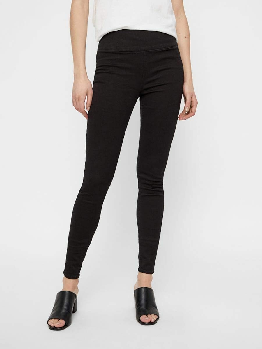 pieces jeggings high waist