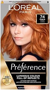 L'Oreal Paris Preference Hair Dye 74 Dublin Luminous Permanent Colour