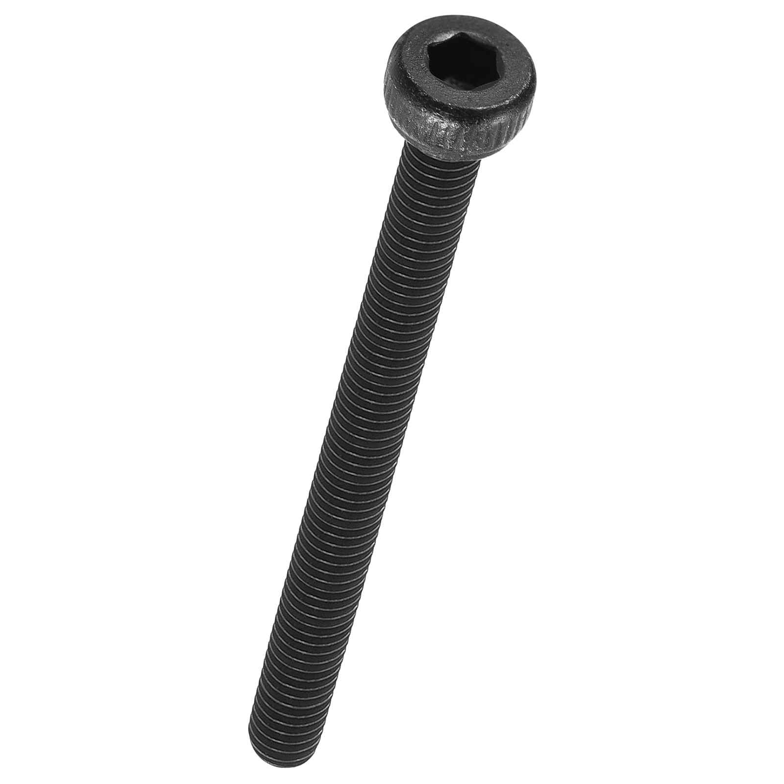Kozelo 50pcs Socket Head Cap Screws - [M2.5-0.45 x 32mm] Alloy Steel Black Oxide Grade 12.9 Internal Hex Screw Full Thread for Industrial & Machinery Use, Black — image 1