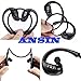 Bluetooth Headphones,Ansin D9 V4.1 Bluetooth Headset Wireless Sport Earbuds Lightweight Hi-Fi Stereo Earphones Noise Reduction Earpiece with HD Voice Mic for All iOS and Andoid Cell-phone-Black
