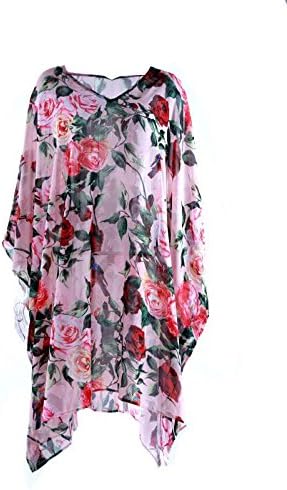 Synergy Fashion Women’s Cover Up Bathing Suit Beach Bikini Swimsuit Swimwear Printing Dress