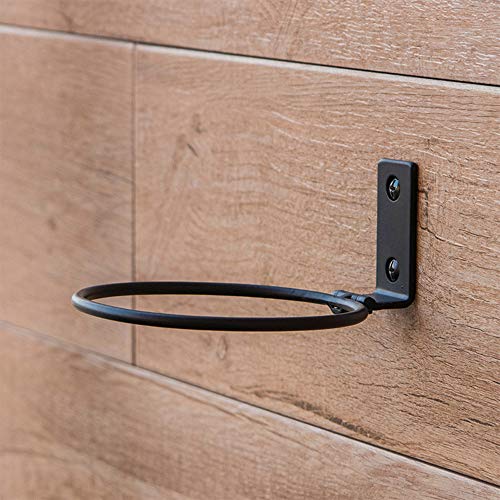 ORZ 4 inch Flower Pot Holder Ring, Set of 3 Pot Wall Mounted Metal