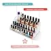 Evrblock Nail Polish Holder | Multi-Level Premium Quality Acrylic Organizer Nail Polish Storage