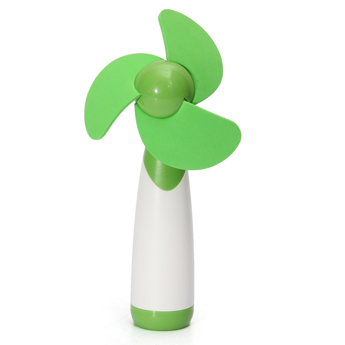 SAFETYON Handheld Ventilator Mini Standventilator Super Mute Fan Personal Portable Electric Cooling Fan for Home and Travel Battery Operated green
