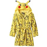 Pokemon Pikachu Print Childrens Robe (6)
