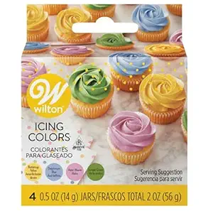 Wilton Pastel 4-Piece Icing Color Set