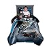 Franco Kids Bedding Comforter with Sheets and Cuddle Pillow Bedroom Set, 5 Piece Twin Size, Batman