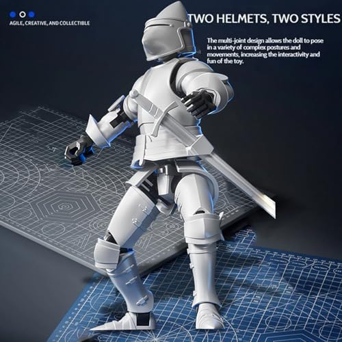 2024 Five Generations of Joint Dolls Medieval Infantry Heavy Soldier Realistic Joint Activities Can Be Arbitrarily Postponed Hand Made Ornaments