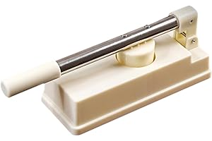 CHICAMPERA Dumpling Maker Press Mold Dough Skin Presser White Plastic Dumpling Wrapper Tool for Handmade