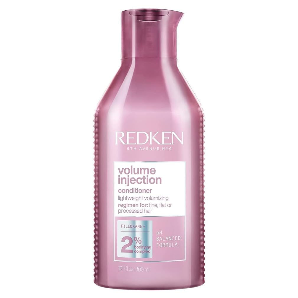 REDKEN | Volume Injection, Conditioner, For Flat/Fine Hair, Adds Lift & Volume, 300 ml