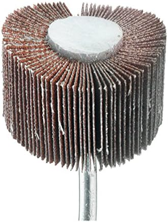 Connex COM216060 K60 Lamellar Grinder for Drilling Machine 0 V, Silver/Brown, 60 x 40 mm