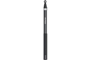 AKASO 118"/3m Invisible Selfie Stick - Carbon Fiber Extension Pole for Insta360 X5/X4/X3, DJI Osmo 360, GoPro Hero 13/12/11, 360/EK7000/EK7000 Pro, Brave 4/4 Pro, Brave 7/7 LE Action Camera