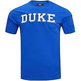 Pro Standard Mens Duke University Classic Chenille Short Sleeve Tee Royal Blue L