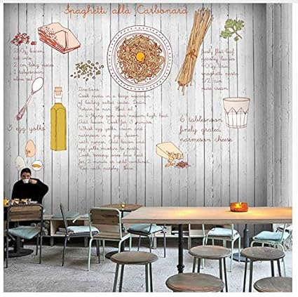 3d Carta Da Parati Murale Personalizzazione 3 D Pasta Pizza