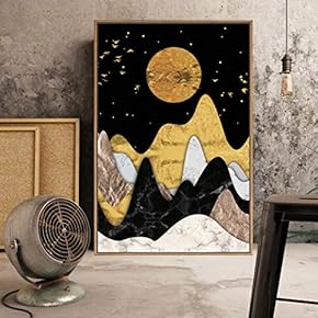 Framed Home Artwork Abstract Scenery for Living Room Bedroom