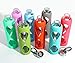 18oz Glass Water Bottle MIUCOLOR - Anti-Slip Silicone Sleeve with Eco-Friendly Shatter Resistant Borosilicate Glass Bottle, BPA, PVC, Plastic and Lead Free, Shamrock
