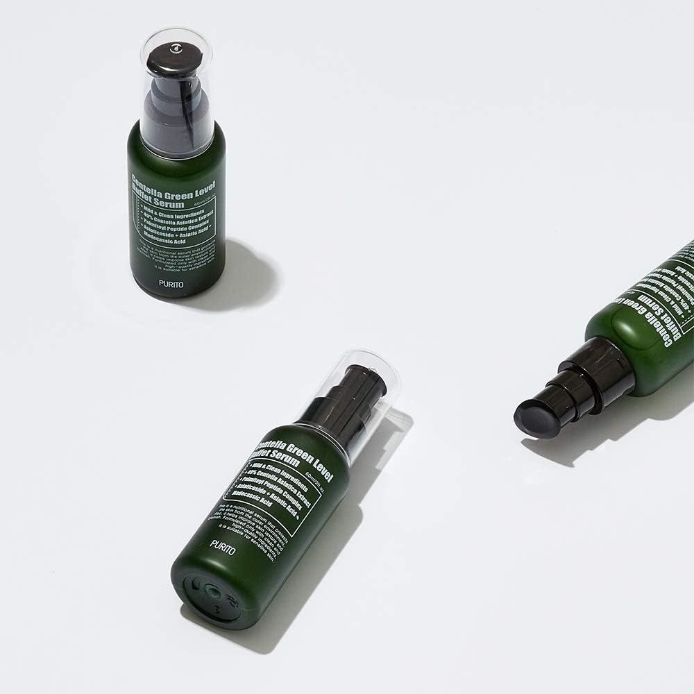 PURITO Centella Green Level Buffect Serum 60ml2 fl oz, serum for face Centella Asiatica,Recovery facial SERUM,vegan - Image 4