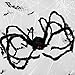 Giant Spider, 6.6 ft/78 in Fake Hairy Halloween Spider, Extra Large Decoration for Outdoor or Indoor, Yard Home Shop Decor, Spooky Tarantula (Black)
