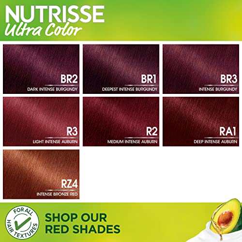 Garnier Hair Color Nutrisse Ultra Color Nourishing Creme, R3 Light