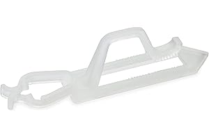 HLO Lighting Clay Tile Roof Clips | Commercial Grade Christmas Light Clips for C7, C9, Mini LED Lights | Secure Clips for Clay Tile Spanish Style Roofs | 100 Clips