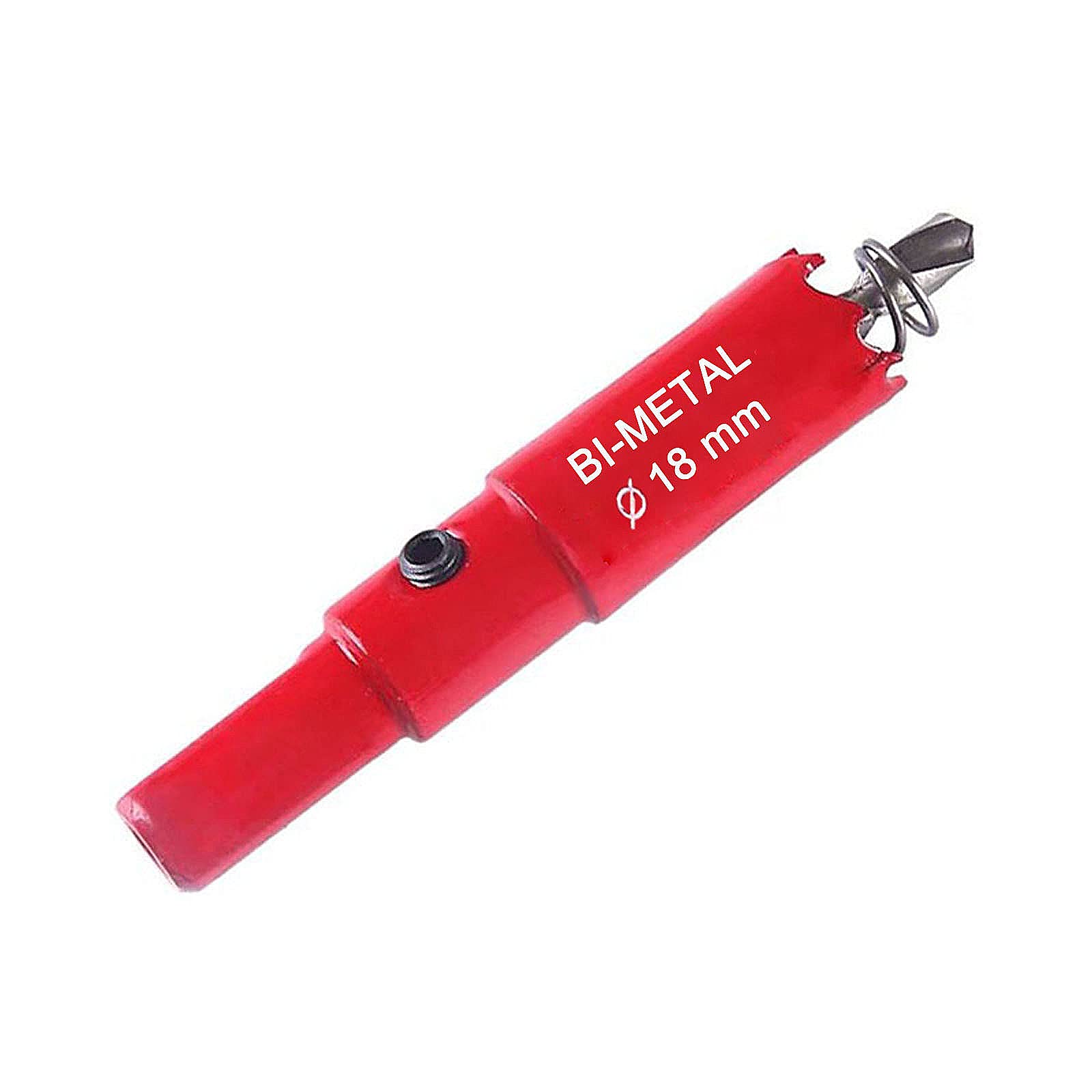 SagaSave 15-200MM HSS Bi-Metal Hole Saw with Corn Hole Drilling Cutter, 18MM Hole Cutter for Stainless Steel,Metal,Wood,Plastic,Drywall,Fiberboard,0.70 inch 1PCS