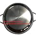 Yzakka Stainless Steel Shabu Shabu Hot Pot Pot with Divider for Induction Cooktop Gas Stove, 32 CM, Include Pot Cover and Pot Spoon