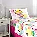 Nickelodeon Sunny Day Soft Microfiber 3 Piece Kids Bedding Twin Sheet Set, Pink