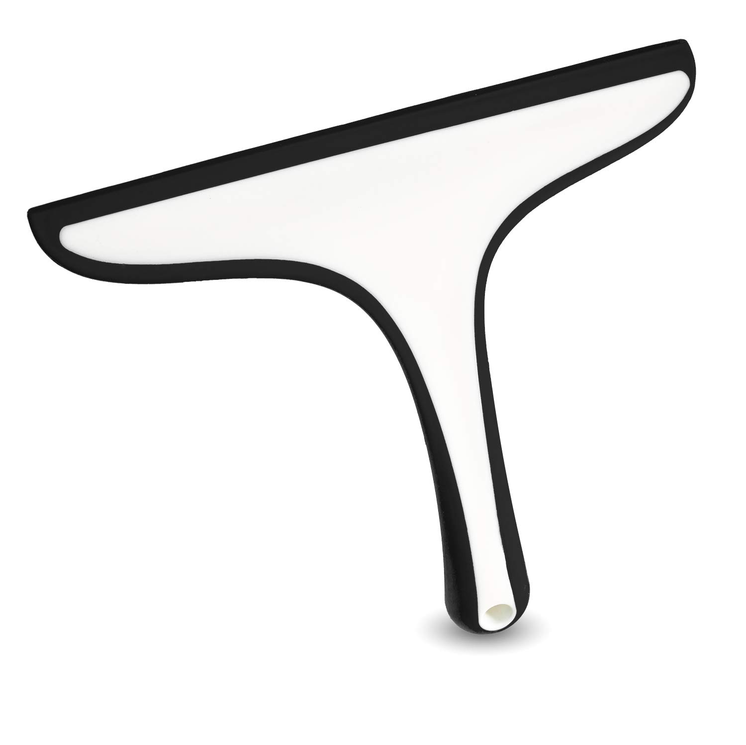 SEALIS Shower Squeegee for Bathroom Window I Plastic, 25.4 cm (Black)