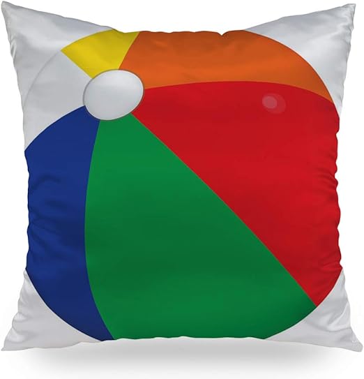 Amazon Com Moslion Decorative Throw Pillows Beach Ball Pillow