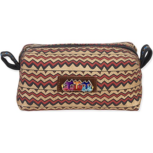 Laurel Burch Cosmetic Signature Collection/Zig Zags Pouch, 7.5-Inch x 4-Inch x 4-Inch