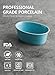 Sweese 506.003 Porcelain Ramekins 6 Ounce Souffle Dishes, Oval Ramekins for Baking, Set of 6, Cool Assorted Color