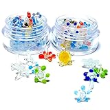 40+ Glass Daisy/Flower Screens [40 Pcs w/ Small Container]