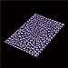 DECORA 325pcs Purple Rhinestone Stickers Self-Adhesive Gemstone Embellishment Stickers for Nail Art Makeup Scrapbooking and Crafts
