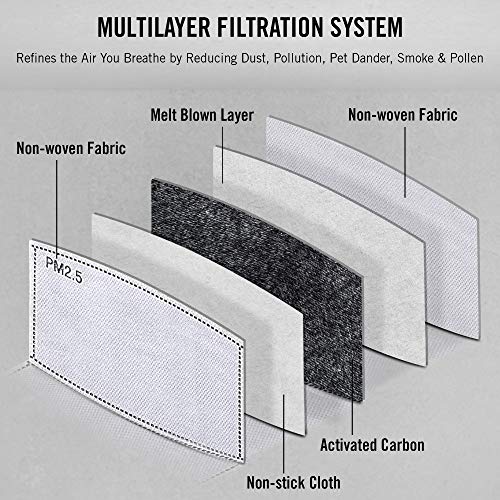 Cole Animal Print Masks With 9 PM 2.5 Filters Designer Face Mask For Women Stay Safe