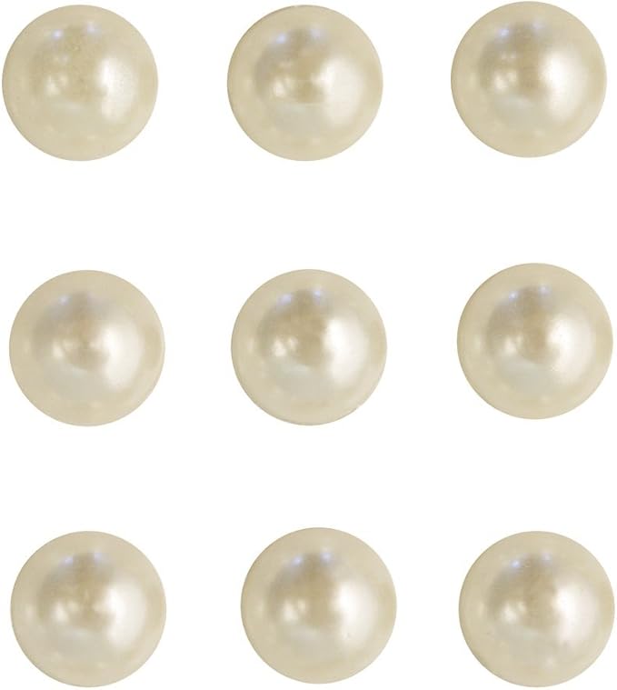Amazon Com Rayher Hobby Plastic Half Pearls Self Adhesive Diameter 5 Mm Sb Bags 80 Pieces Cream 1511896 Kitchen Dining