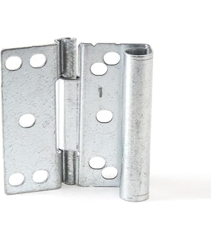 National Hardware V7603 Garage Door Roller – 1-3/4 Inch Nylon Wheel, 4 Inch Stem, 7/16 Inch Shaft, Plain Steel, 2-Pack