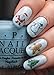 Christmas Holiday Assortment Water Slide Nail Art Decals - Salon Quality 5.5