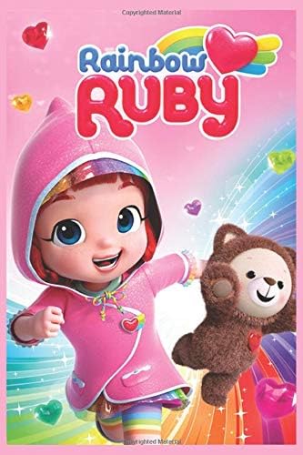 Rainbow Ruby: Writing Journal - Unique Journal For your kids age 4-5-6-7-8 ... - Diary Lined Notebook - Size ( 6x9 - 100 Pages  )
