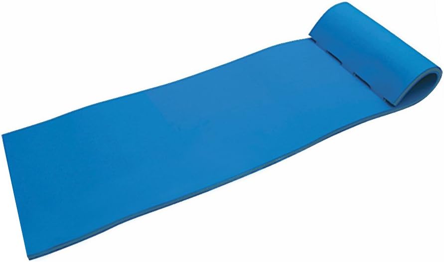 California Sun Deluxe Oversized Unsinkable Triple Ply Foam Cushion Pool Float - Ocean Blue