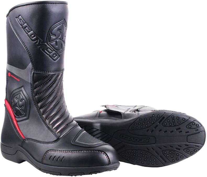 Botas de Piel para Motocicleta