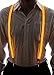 Neon Nightlife Men's Light Up LED Suspenders, One Size, Yellow