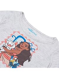 Disney Moana - Conjunto de pantalones y camiseta de Moana para niñas